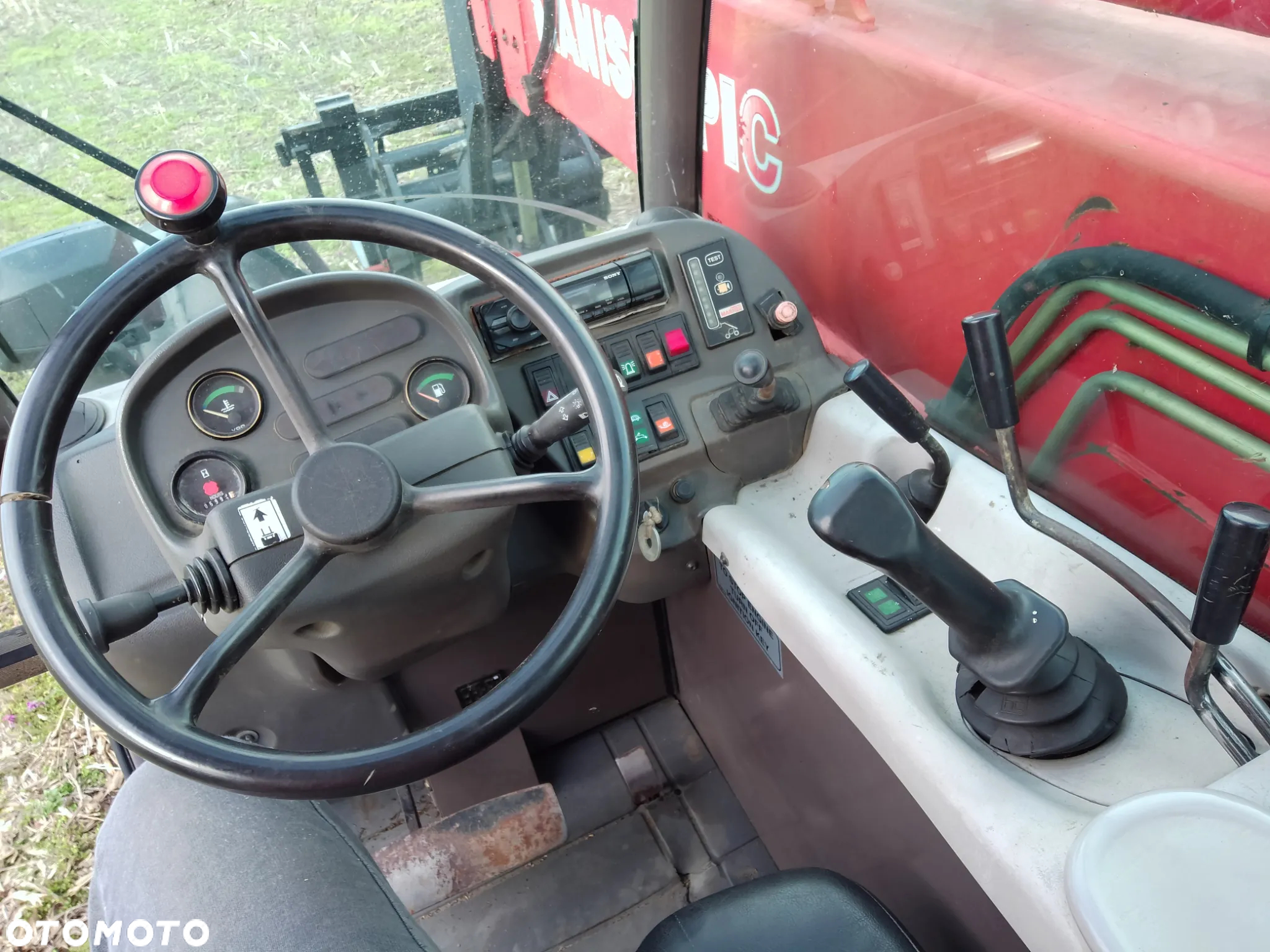 Manitou mt 1033 hl NA HYDROSTACIE stabilizator osi - 4