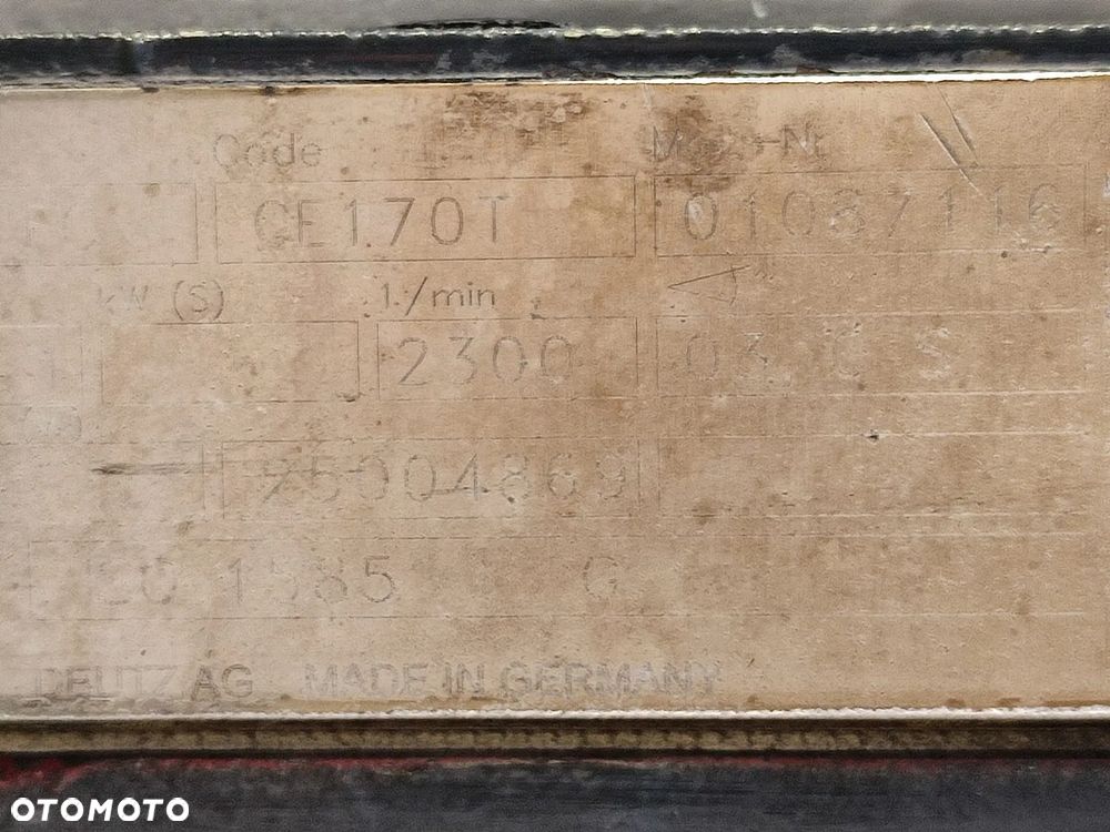 Blok silnika Deutz BF6M1013C - 13