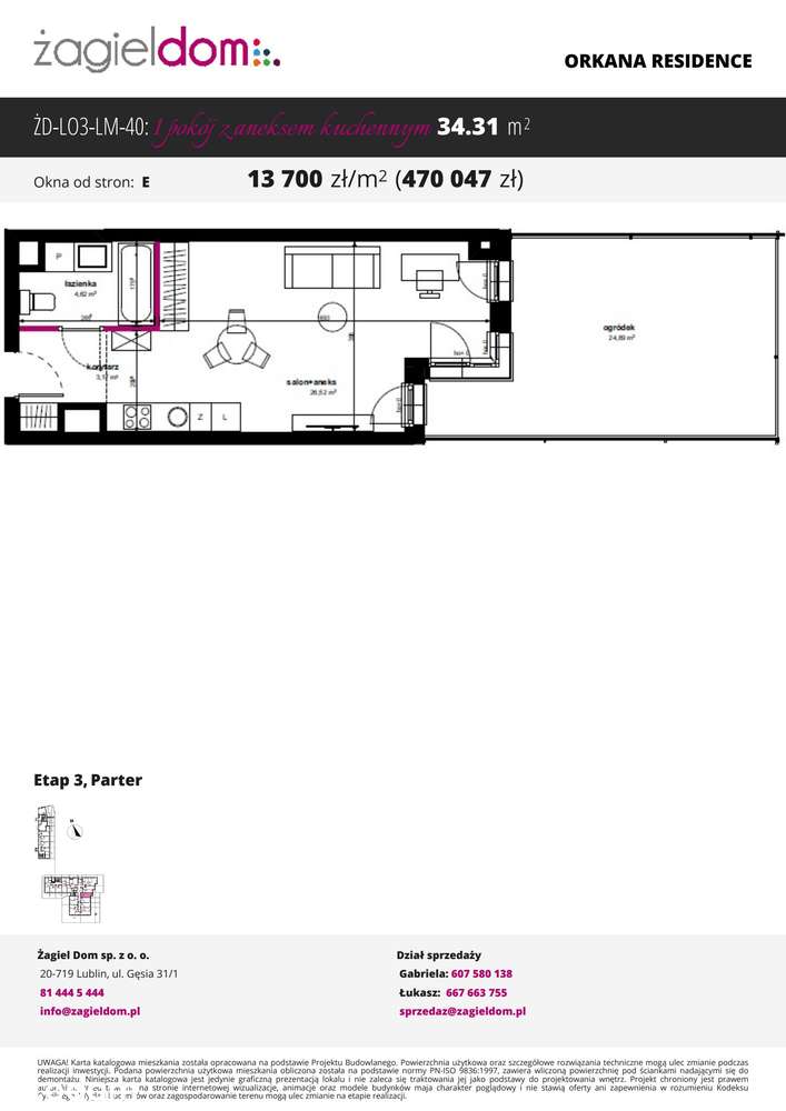 Orkana Residence 3 | mieszkanie 1-pok. | 0_40