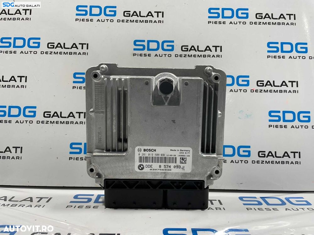 ECU Calculator Motor Bosch BMW Seria 3 F30 F31 2.0 N47 2011 - 2018 Cod 8574093 8574093-01 0281019808 [L3905] [L3906] - 1