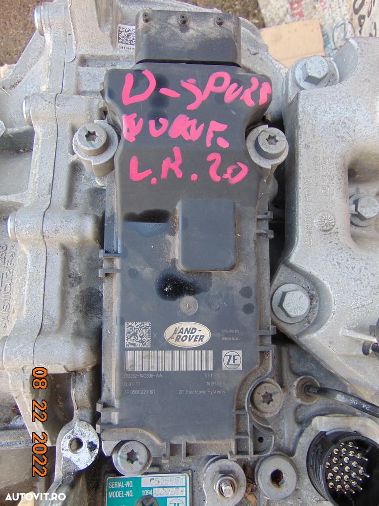 calculator cutie automata Range Rover Evoque land rover discovery sport ecu cutie automata Jaguar E - 1
