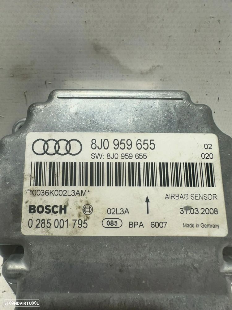 .Módulo Centralina Airbag SRS Original VW Volkswagen Audi TT 8J 8J0959655 2006 - 2014 - 8