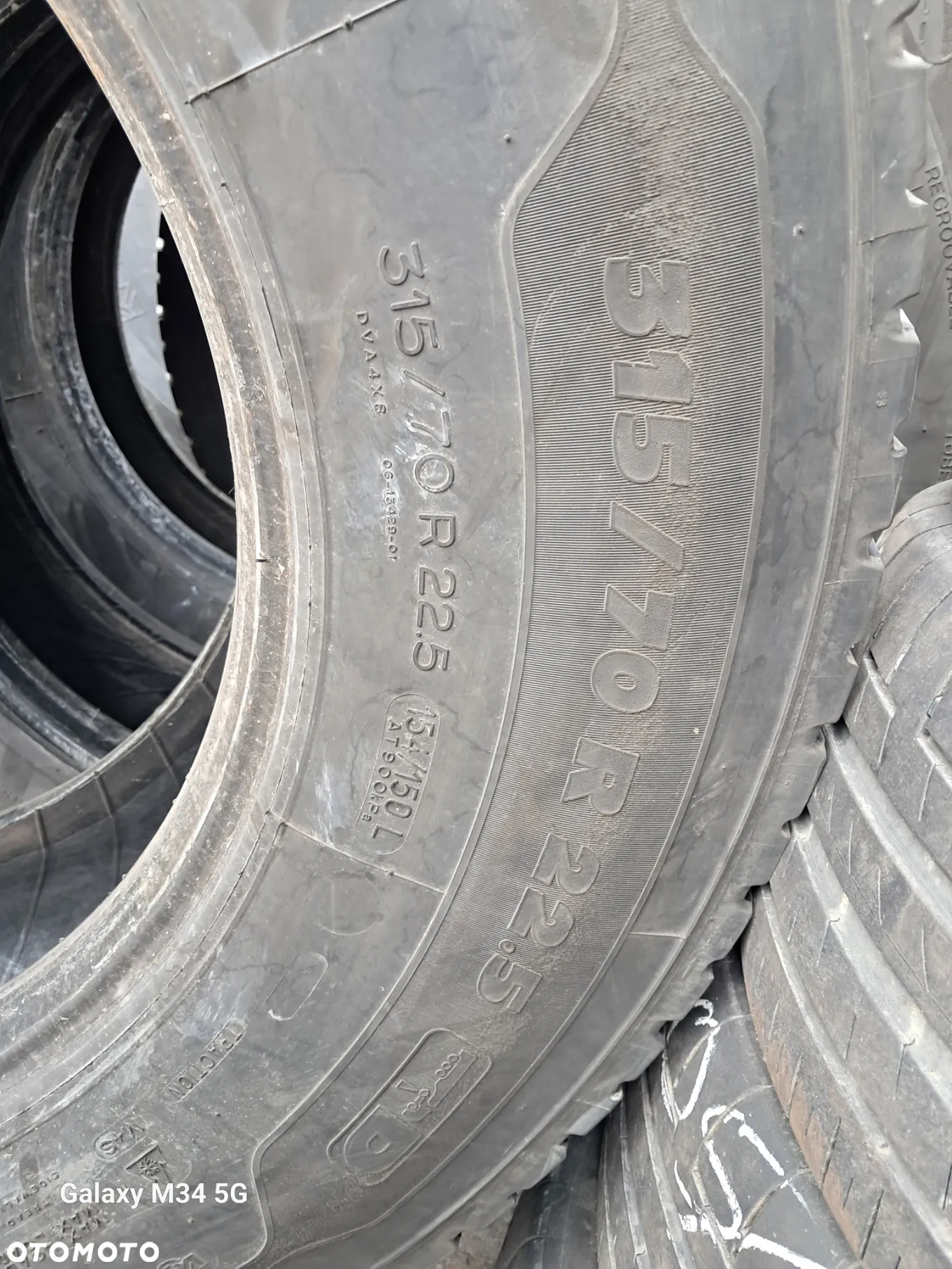 Opona ciężarowa 315/70r22.5 Michelin napędowe - 6