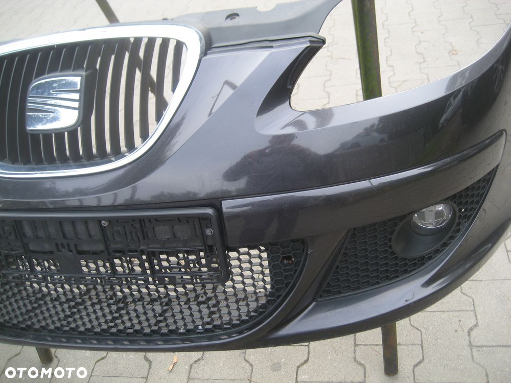 seat altea toledo iii 04-09r zderzak przedni atrapa halogeny kratki kod L59N - 7