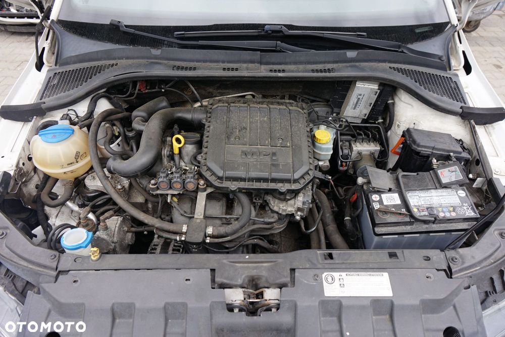 SKODA FABIA III NJ3 5D HB 2016 LF9E 1.0 12V CHYB 75KM QAE BIAŁY na części - 7