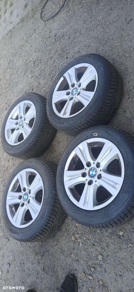 Felgi aluminiowe alufelgi koła 16 BMW e87 e81 roczne opony 205/55 - 5