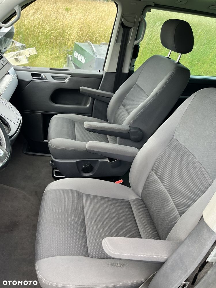 KOMPLETNY ŚRODEK FOTEL KANAPA BOCZKI PODSUFITKA SZYNY PODŁOGA WYKŁADZINA VW T5 LIFT T6 MULTIVAN - 3