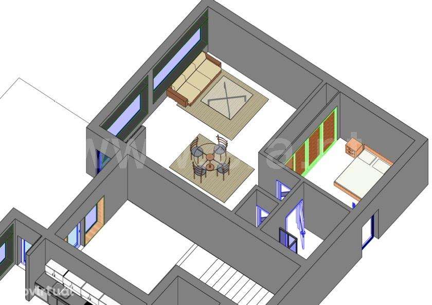 Apartamento T1 no centro da cidade de Paredes - Grande imagem: 3/6