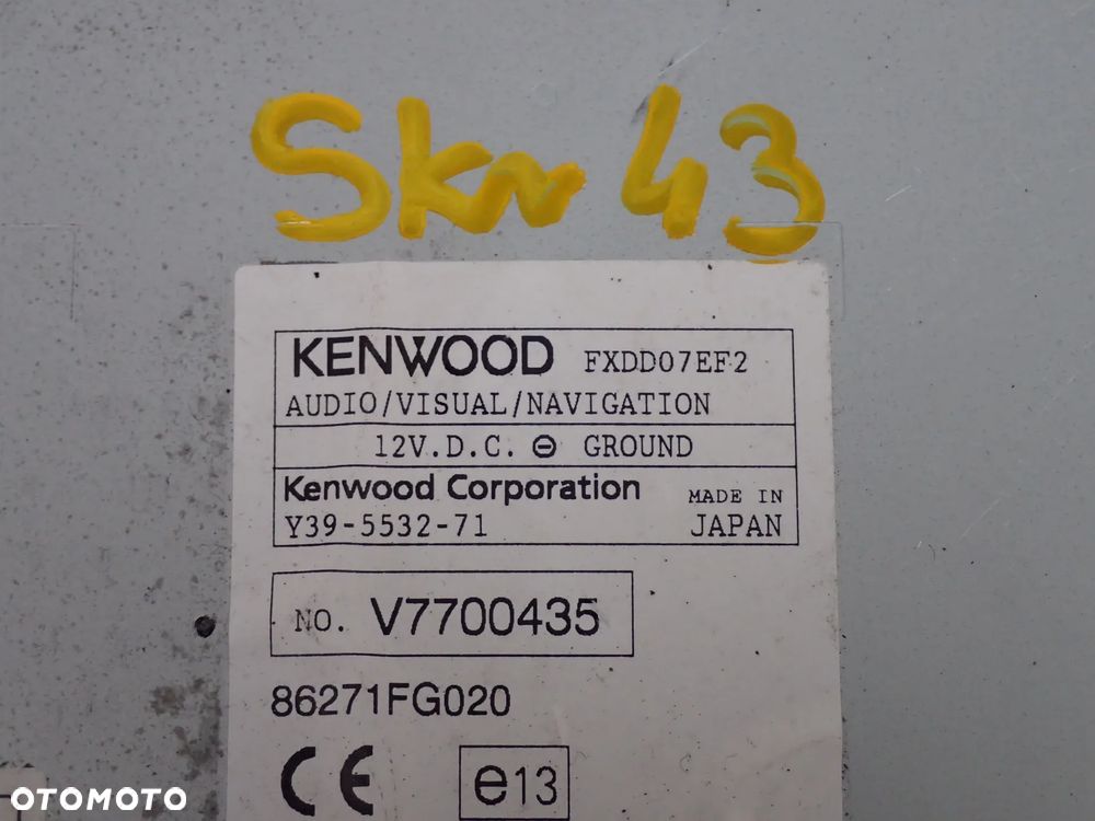 RADIO NAWIGACJIA SUBARU IMPREZA III GH 86271FG020 - 3