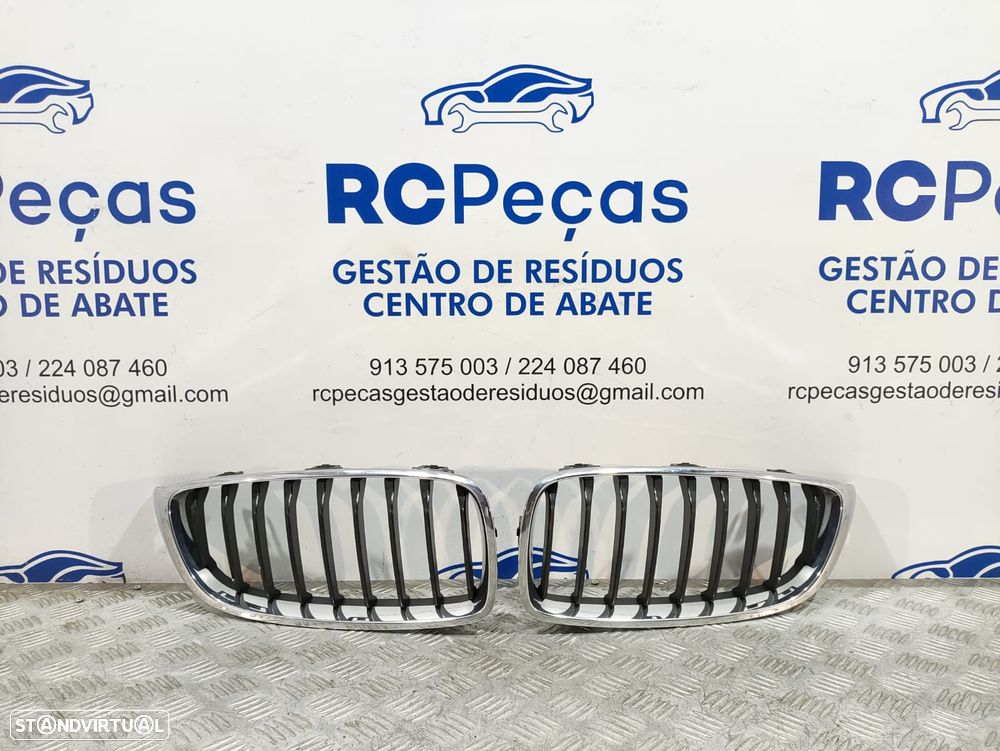 Grelha Frente Frontal Original BMW Serie 4 F32 F33 F36 7294818 7294817 - 4