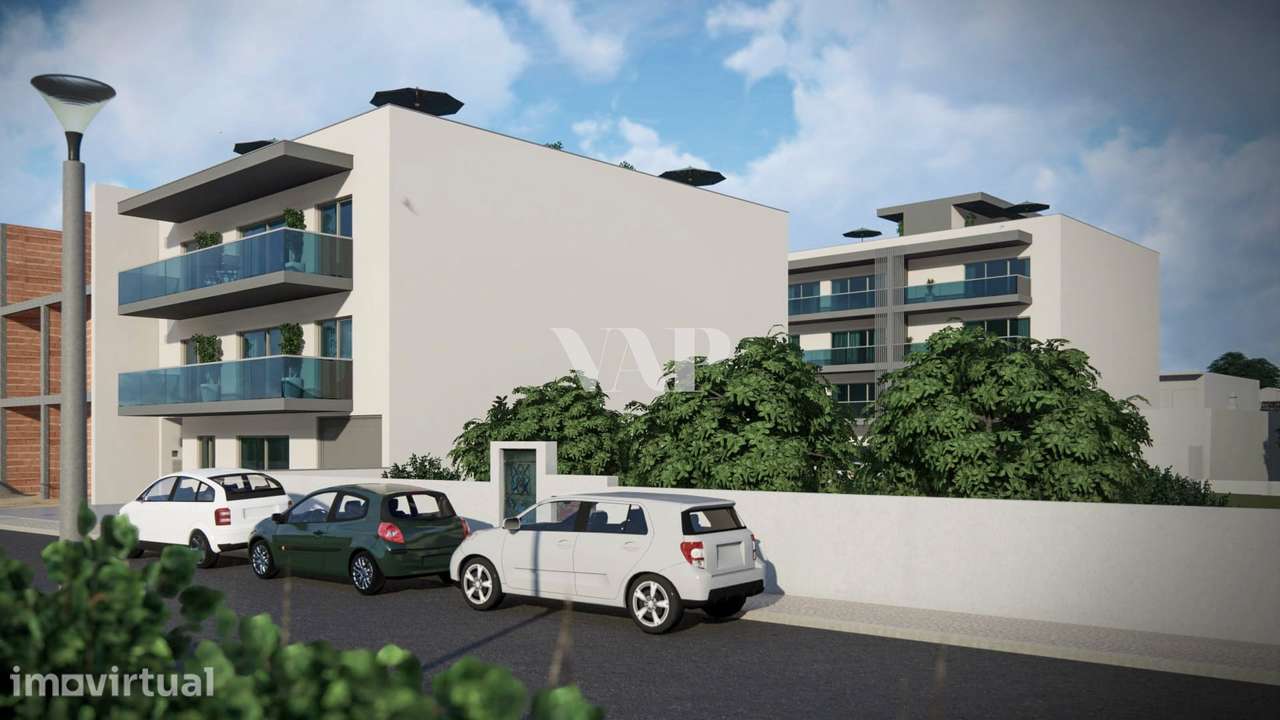 Apartamento T1 novo em fase final de construção no centro de Quarteira - Grande imagem: 2/7