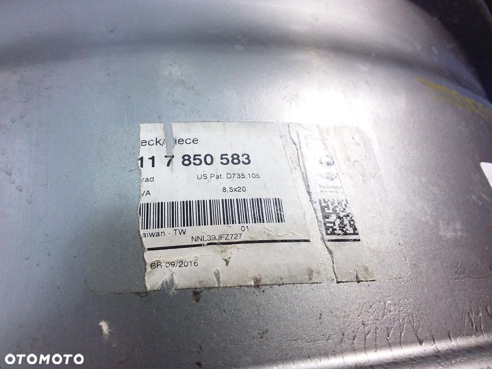 BMW 7 G11 ALUFELGA INDYVIDUAL 8.5JX20 5X112 ET25 7850583 1 SZT - 6