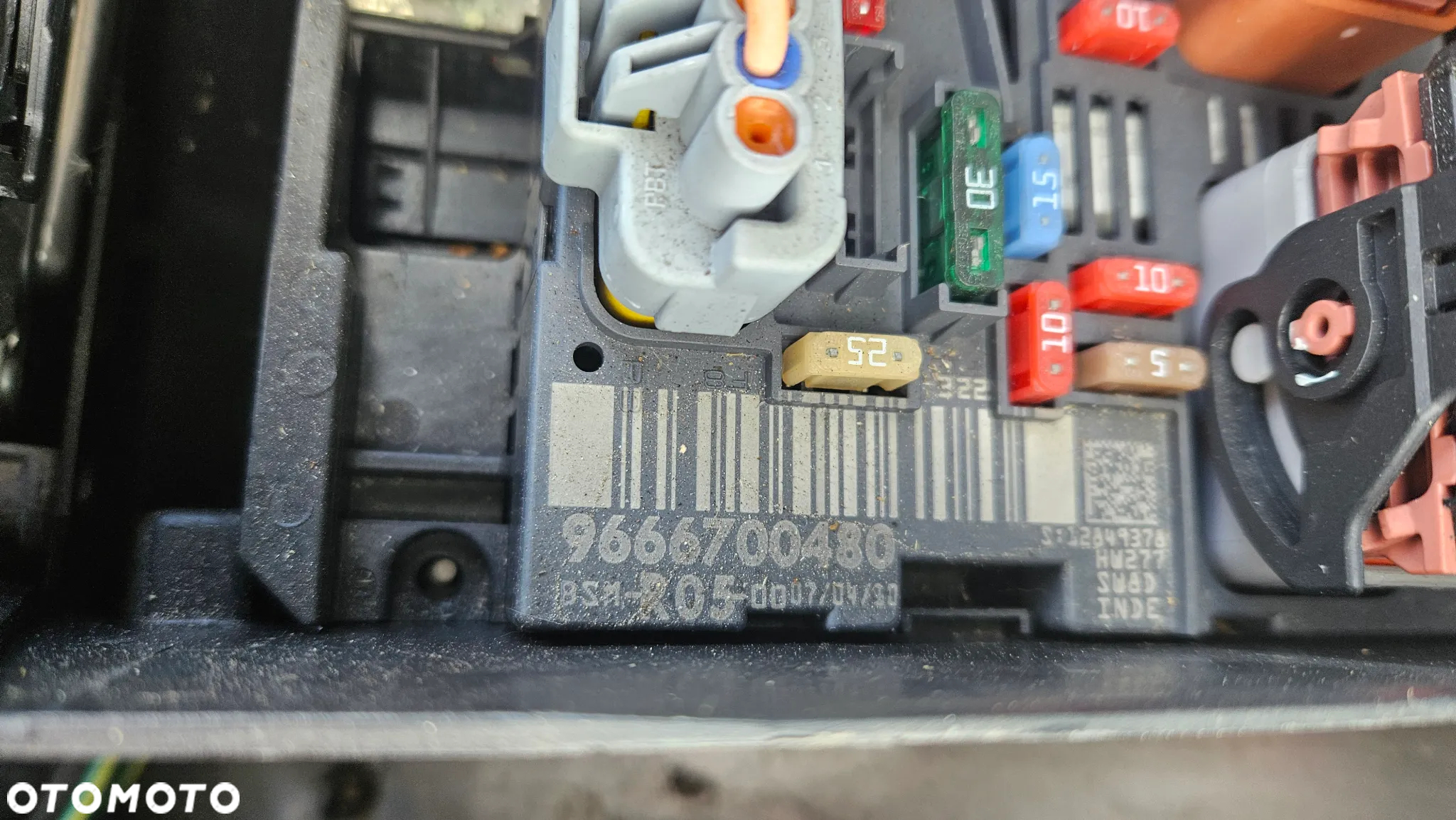 Peugeot 207 308 3008 Citroen C3 C4 C5 moduł sterownik BSM R05 9664706280   9666700480 - 2