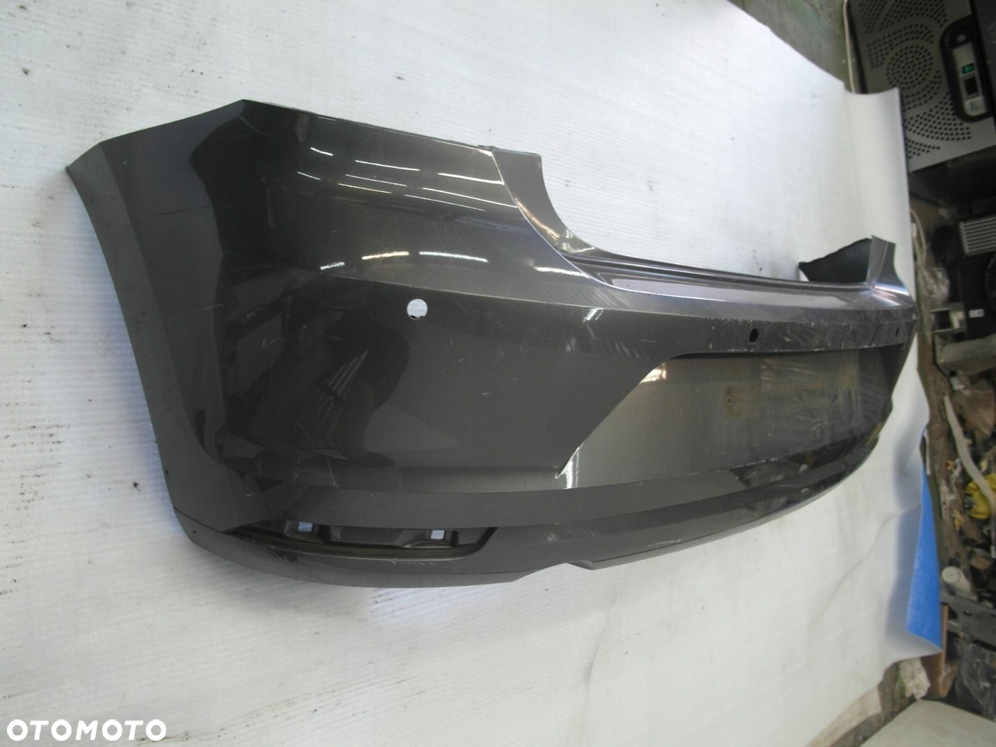 VW POLO 6C CAŁY ZDERZAK TYŁ TYLNY NR71 - 2