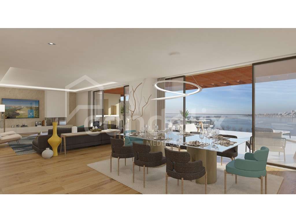 Apartamento T3 de luxo em condomínio fechado, Canidelo - Grande imagem: 3/19