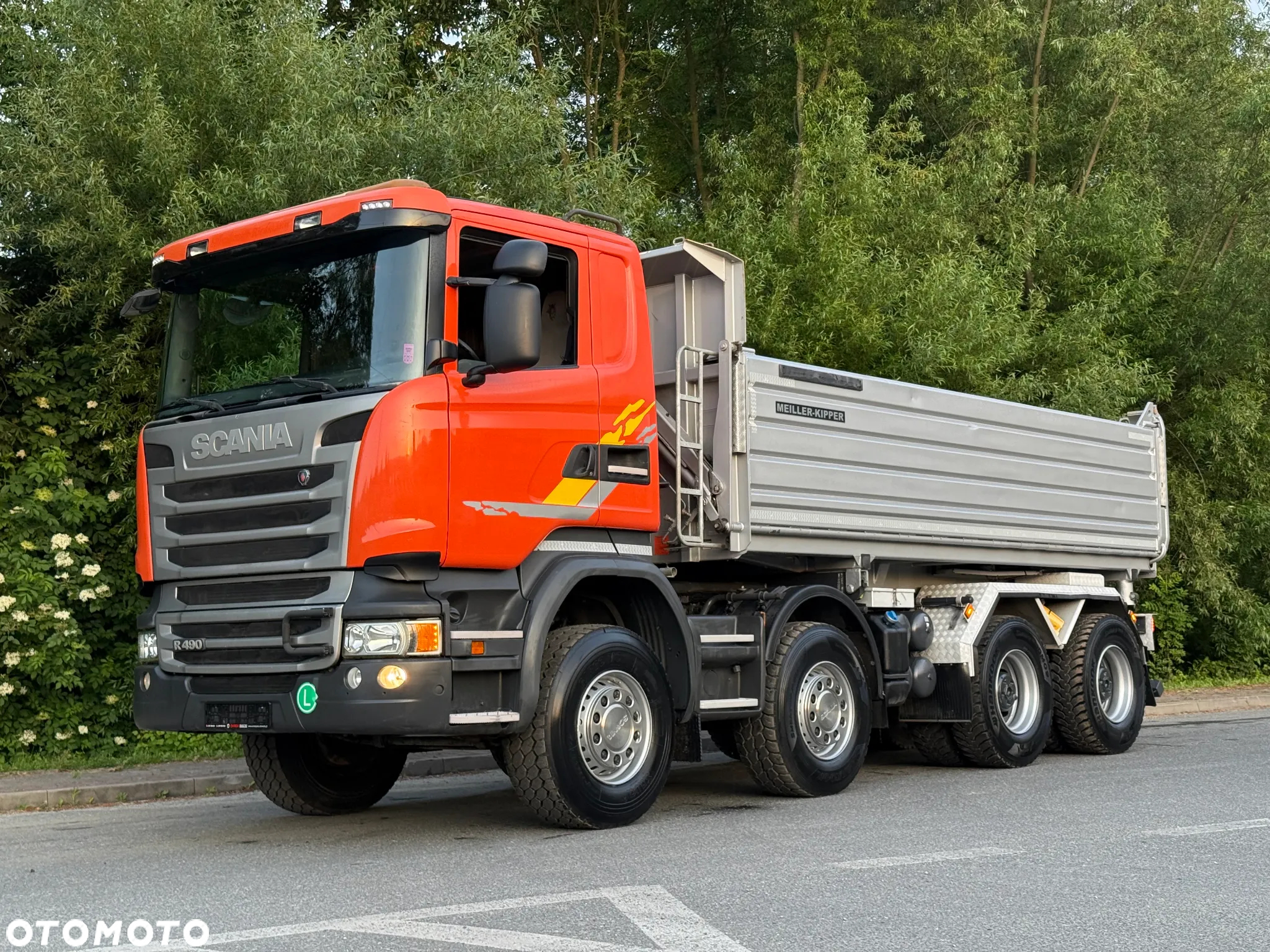 Scania * Kiper * Wywrotka *  Scania R490 * 8X4 * Bordmatic * Jak Nowy * Stan Perfekcyjny * Sprowadzony - 3