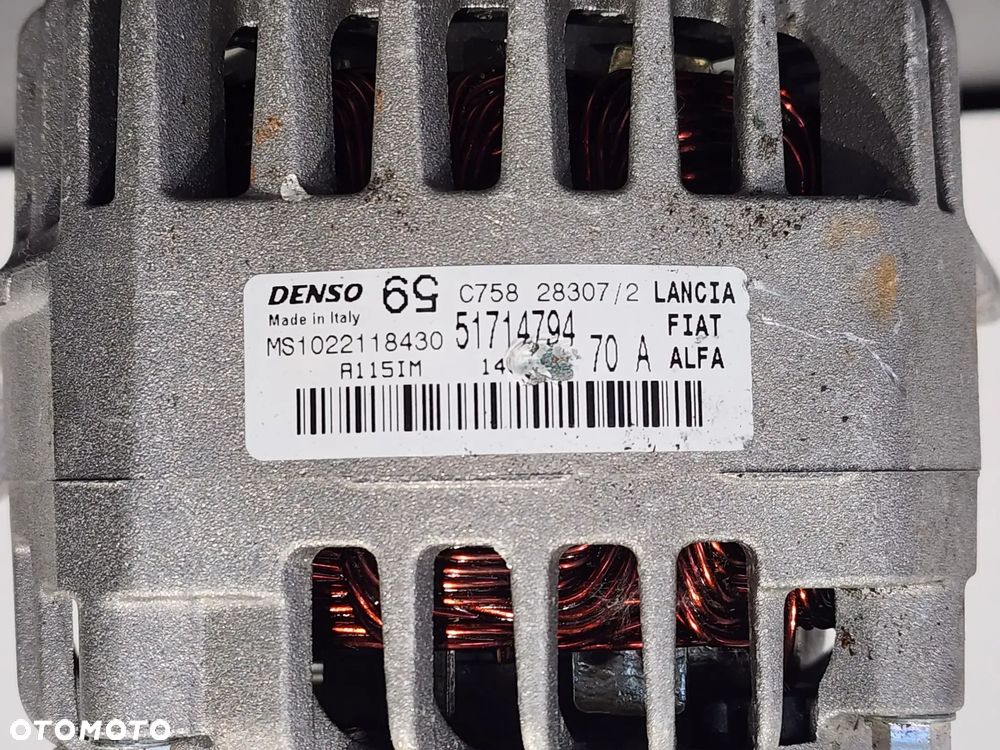 Fiat alternator 1,2/1,4 benzyna NOWY ORYG. 51714794 - 2