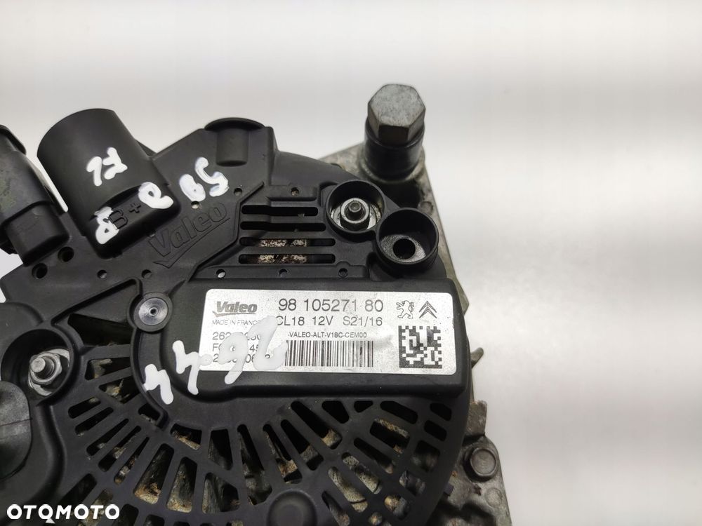 alternator peugeot 5008 i 1.6 e-hdi 2013-2016 lift 9810527180 - 6
