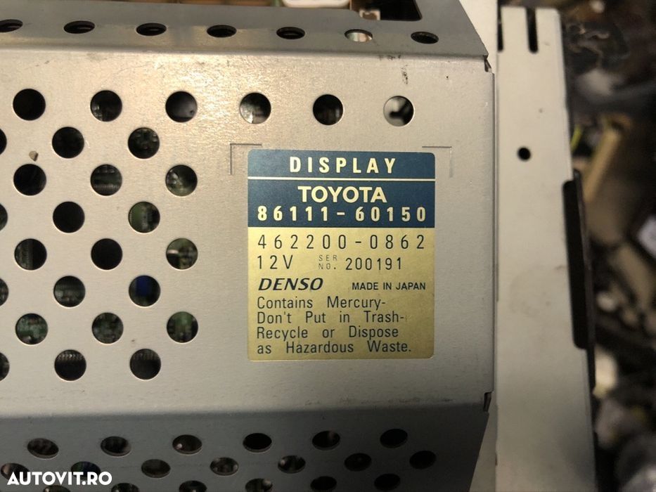 Display touchscreen gps navigatie toyota Land Cruiser j100 facelift j10 si j120 - 3