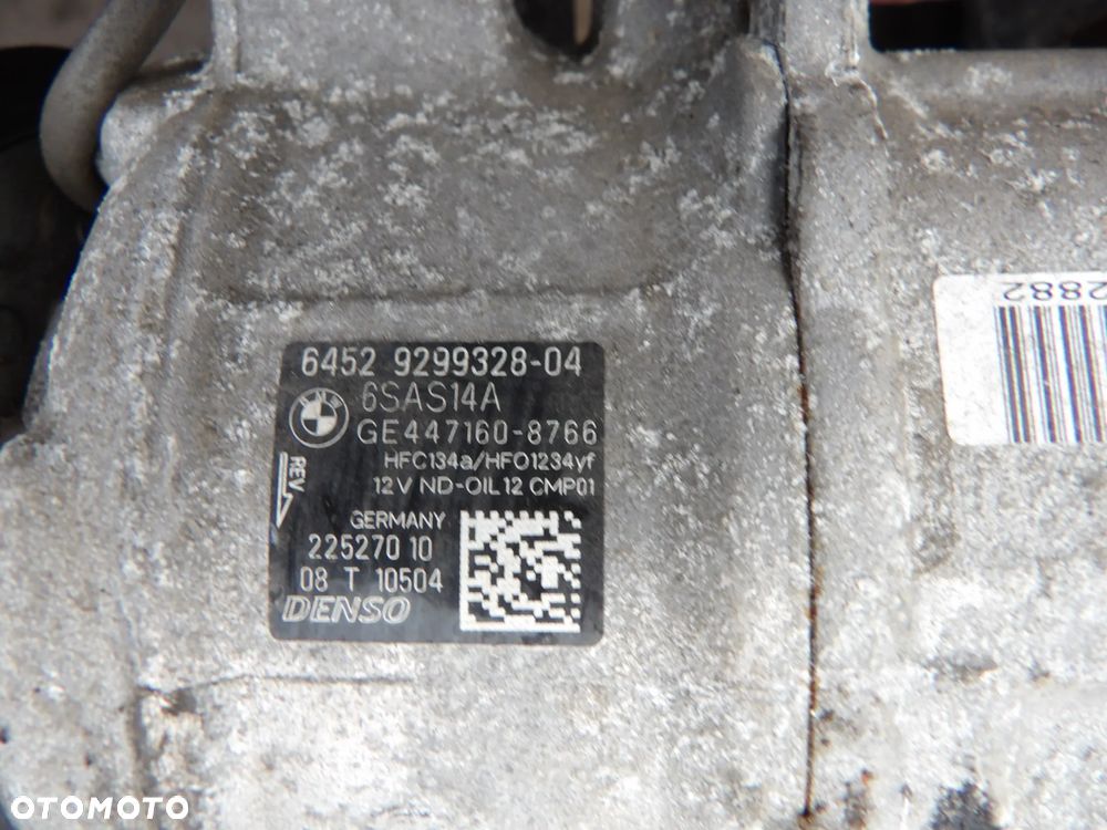 BMW - F20,F30 - KOMPRESOR , SPRĘŻARKA KLIMATYZACJI - 9299328 - 4
