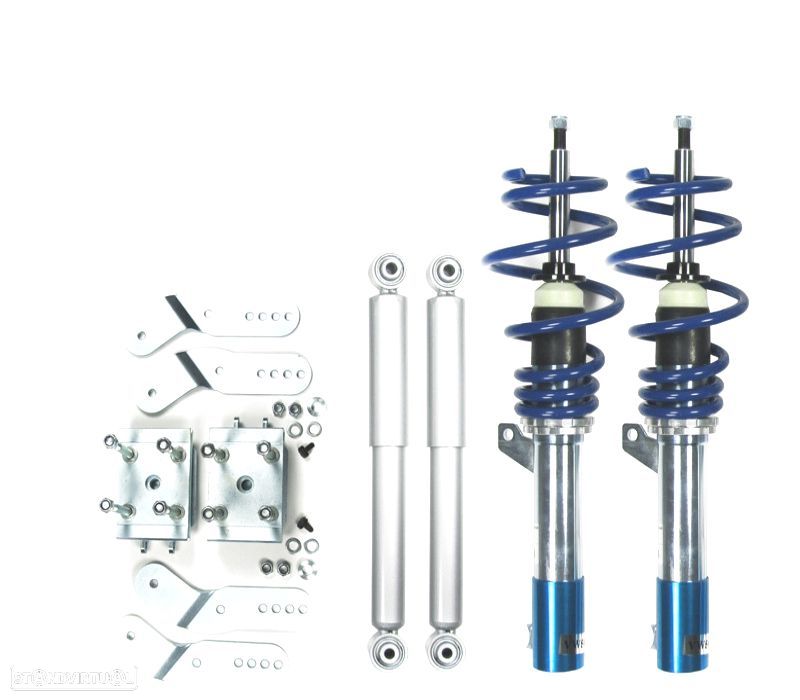 KIT SUSPENSÃO REGULÁVEL BLUE LINE VOLKSWAGEN VW CADDY 04-15 DIANTEIRA - 1