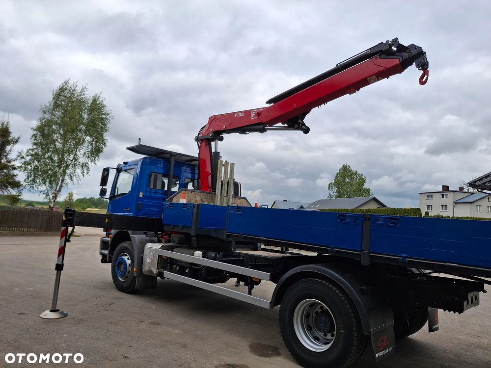 Mercedes-Benz Axor 1933 HDS FASSI F135 17 Metrów Wysięgu Żuraw Skrzynia Siodło Zawieszenie Resor 2010r Przyczepa Łączna Długość Ładunku 11 Metrów Transport Ładunków Dłużycowych Do Zbrojenia Do Budowlanki - 39