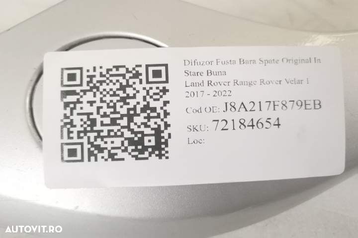 Difuzor Fusta Bara Spate Original In Stare Buna Land Rover  Range Rove - 7