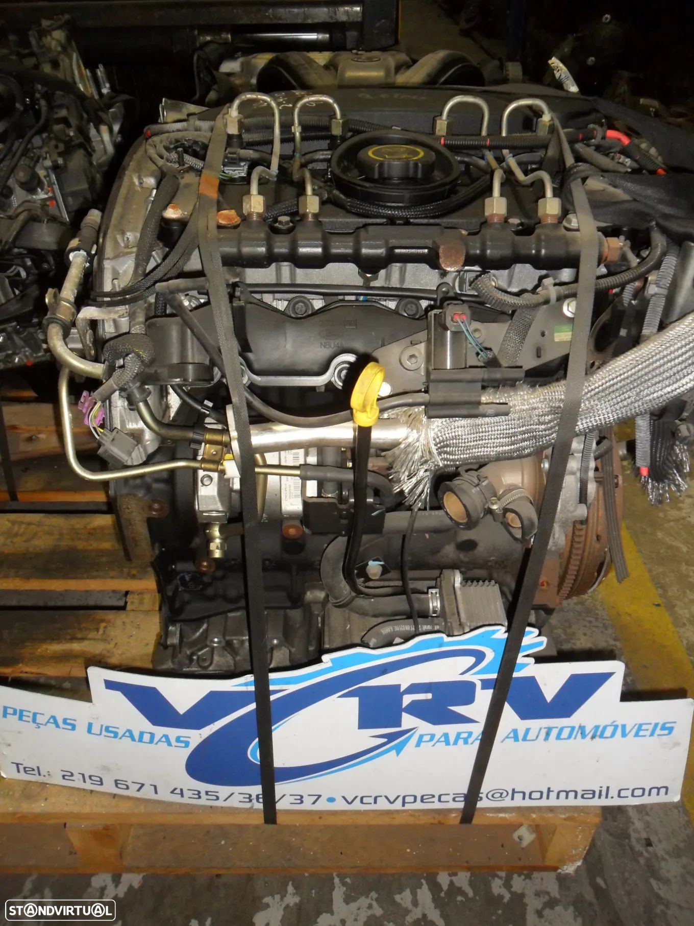 Motor Ford Mondeo 2.0 Tdci 16V 115Cv 2002 Ref:  HJBB - 1