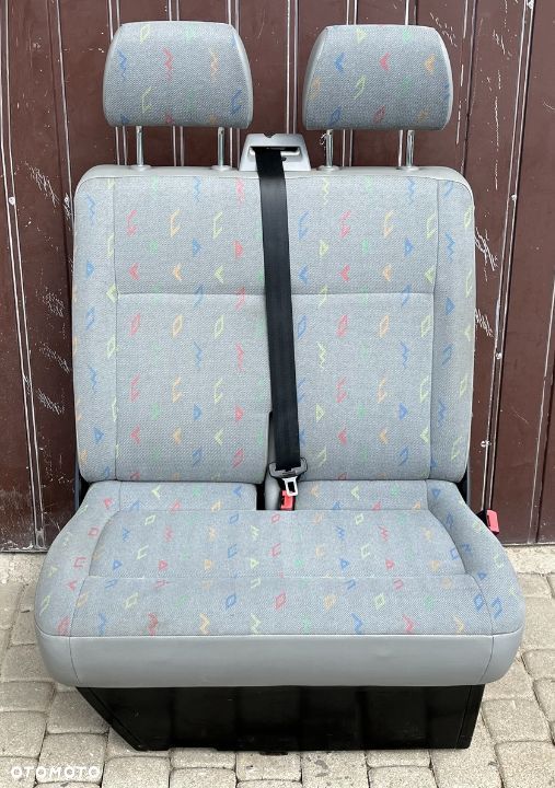 FOTEL DWÓJKA INCA INKA PRAWY PRZEDNI PRZÓD KANAPA VW T5 LIFT TRANSPORTER CARAVELLE MULTIVAN EU - 1
