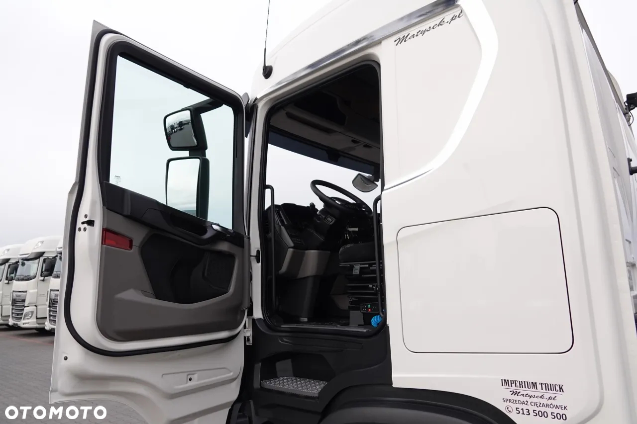 Scania R 500 / RETARDER / NISKA KABINA / CAŁA NA PODUSZKACH / HYDRAULIKA / PO KONTRAKCIE SERWISOWYM - 22