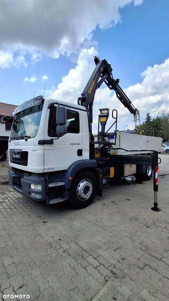 MAN TGM 18.340 wywrotka z HDS Palfinger - 1