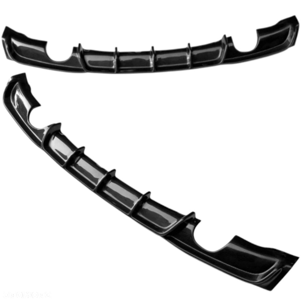 BMW F30 F31 11-18 DYFUZOR SPOILER DOKŁADKA CYLINDRY pojedynczy WYDECH duet - 3