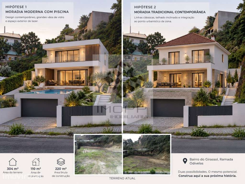 TERRENO URBANO PARA CONSTRUÇÃO DE MORADIA | RAMADA, ODIVELAS - Grande imagem: 4/4