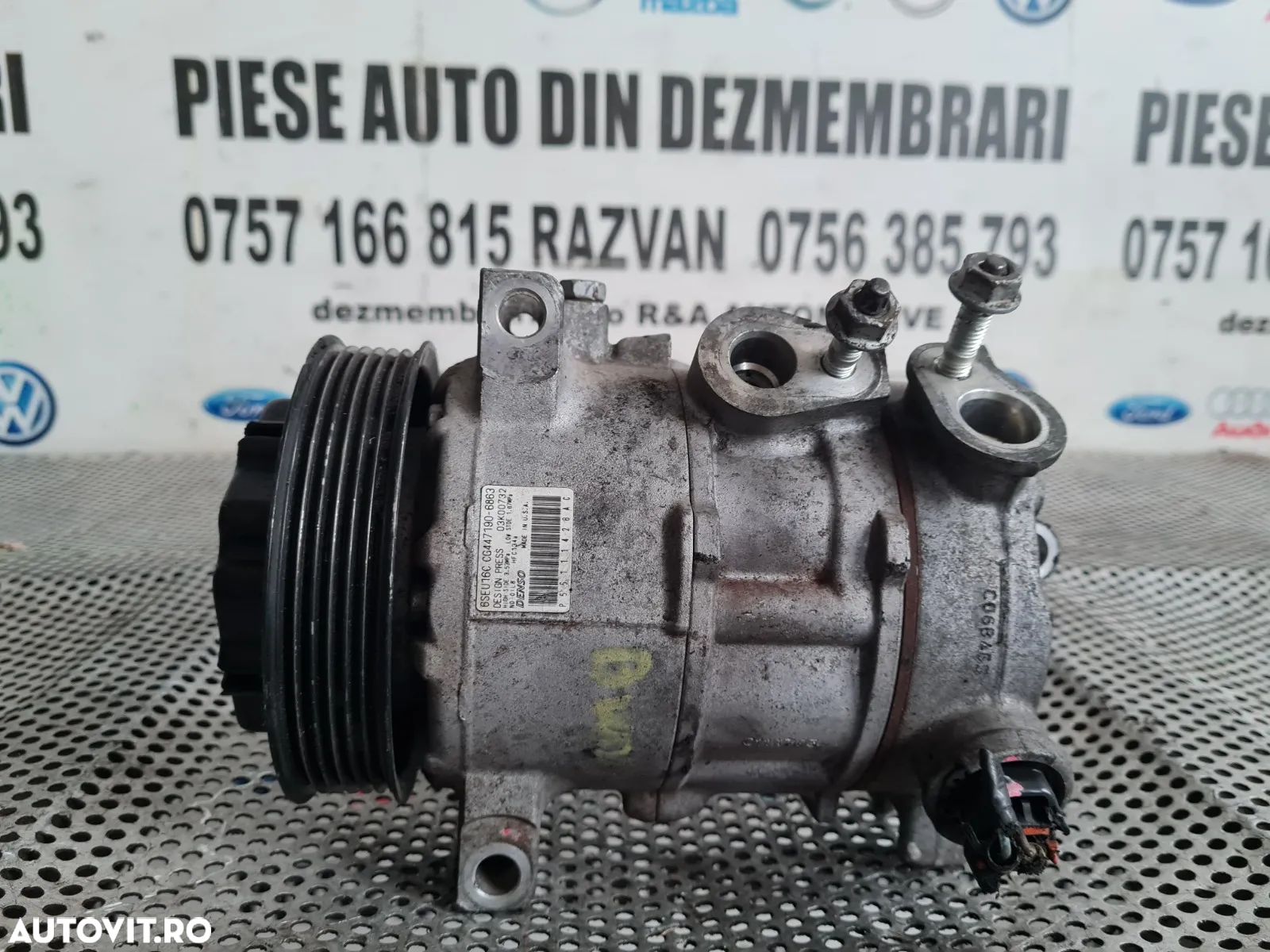 Compresor Clima AC Aer Conditionat Doge Caliber Avenger Journey Audi Seat Skoda Vw 2.0 Tdi Crdi BWD - 1