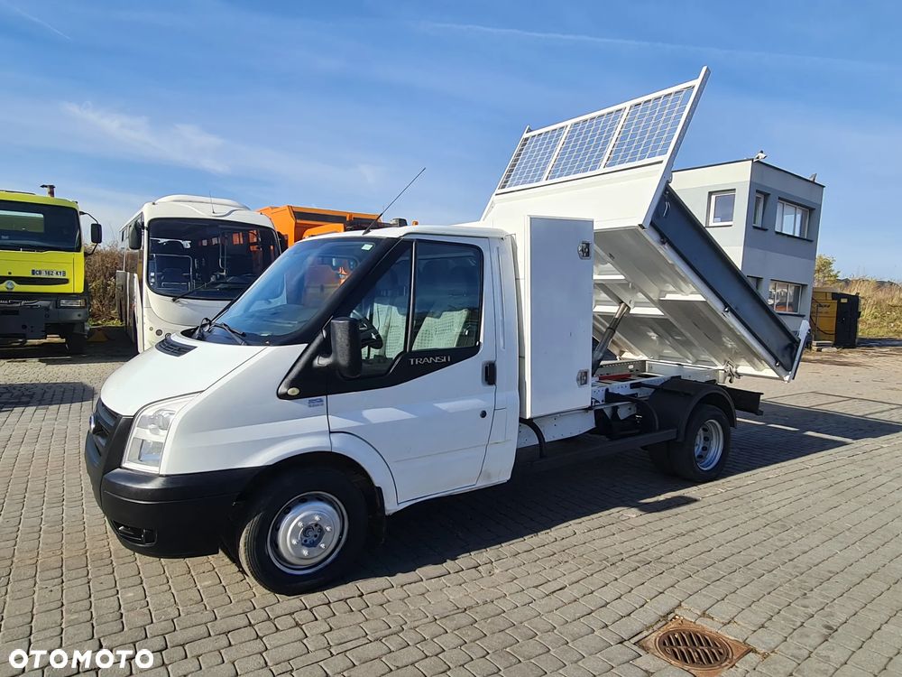 Ford Transit 2013 r. Wywrotka Bliźniak Kiper Na Bliźniaku - 1