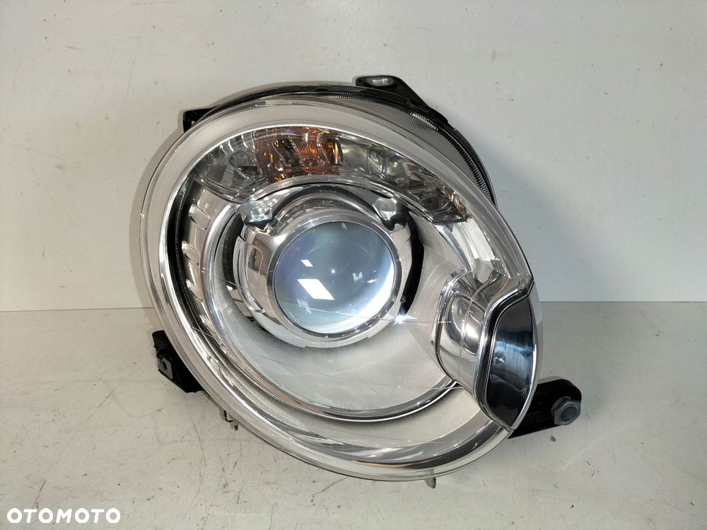 lampa przednia reflektor prawa fiat 500 07-15 xenon - 1