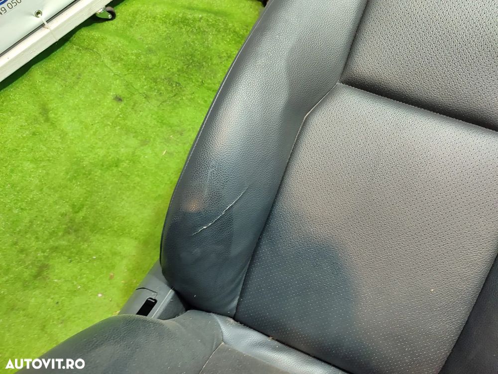 INTERIOR PIELE / SCAUNE SEMIELECTRICE + BANCHETE MERCEDES BENZ W205 C180 1.6 BENZINA 2014 COD OEM A2049107946 / BREAK 2014-2021 - 7