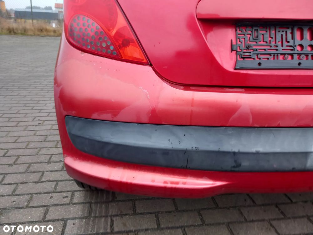 PEUGEOT 207 ZDERZAK TYLNY TYŁ KOLOR: EKQ - 5