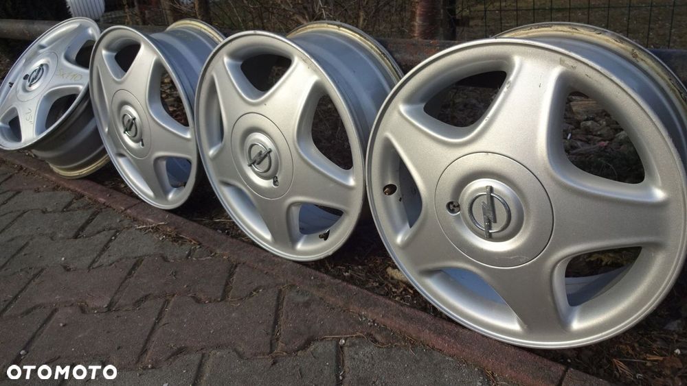 Felgi aluminiowe 15 5x110 Opel Astra Vectra Omega Zefra Corsa - 6