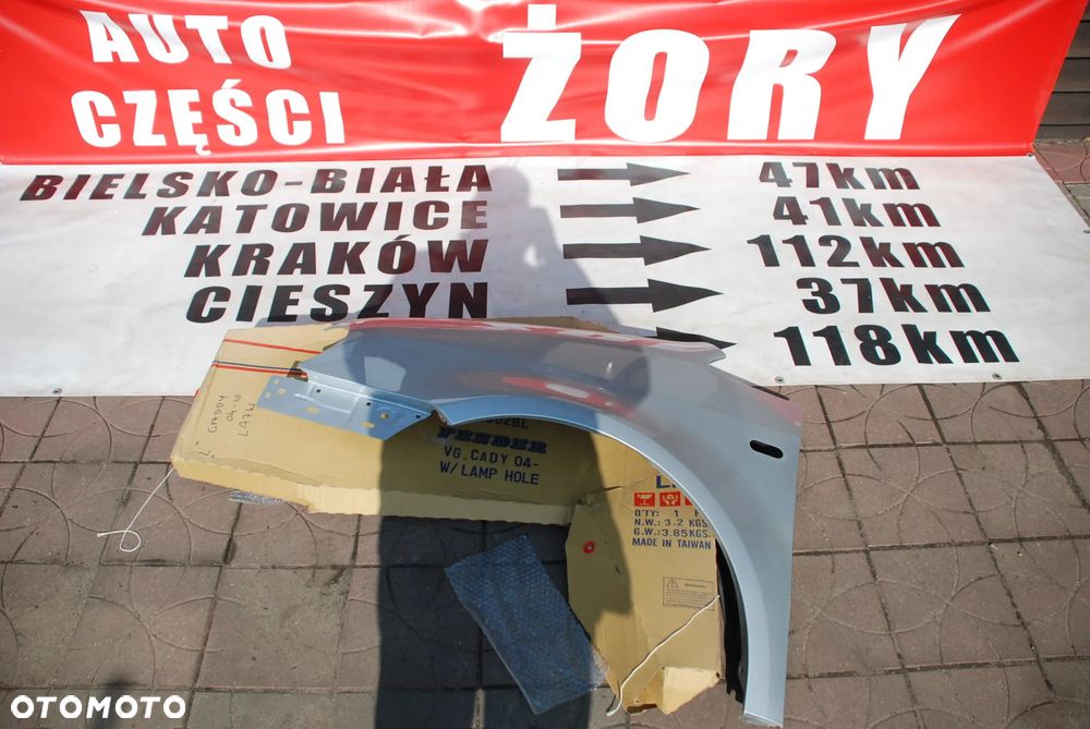 caddy III błotnik NOWY kolor LA7W WYSYŁKA - 1