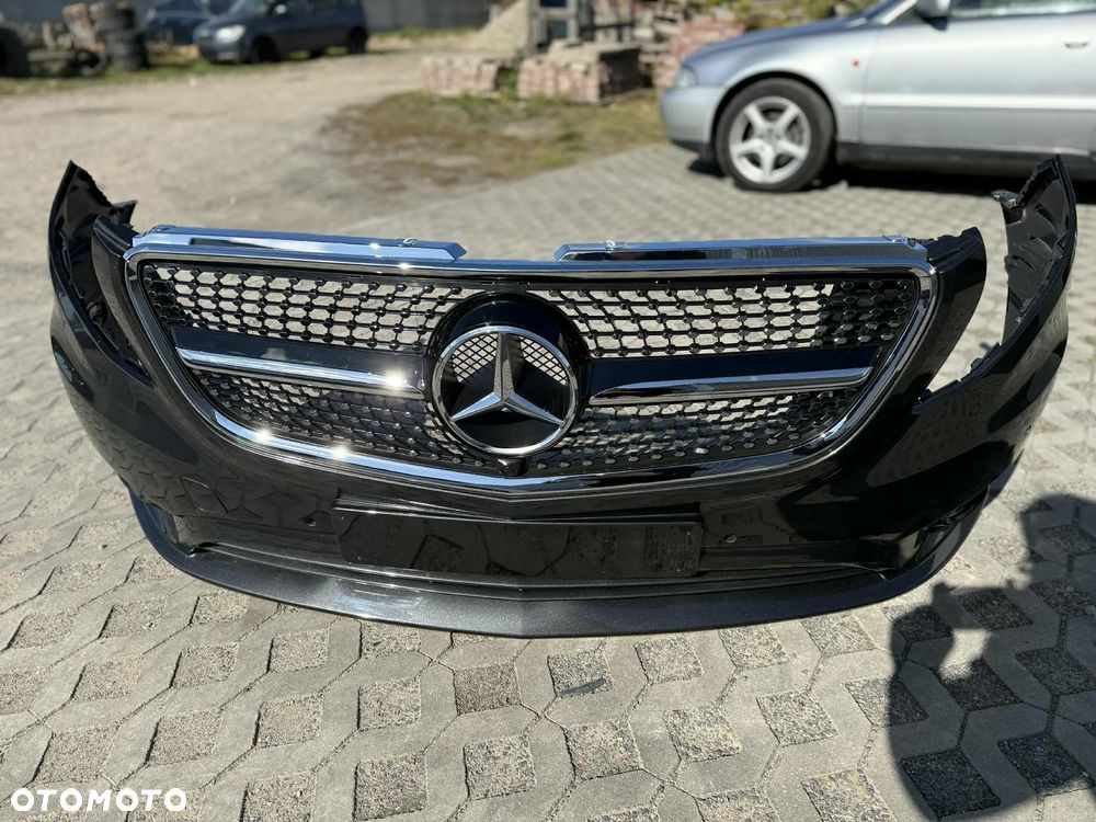 Mercedes Vito W447 Zderzak przód przedni 368 6xPDC Grill kompletny 14-19 - 5