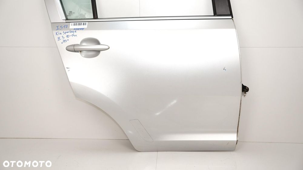 DRZWI PRAWY TYŁ TYLNE KIA SPORTAGE III 10-14R 9S - 2