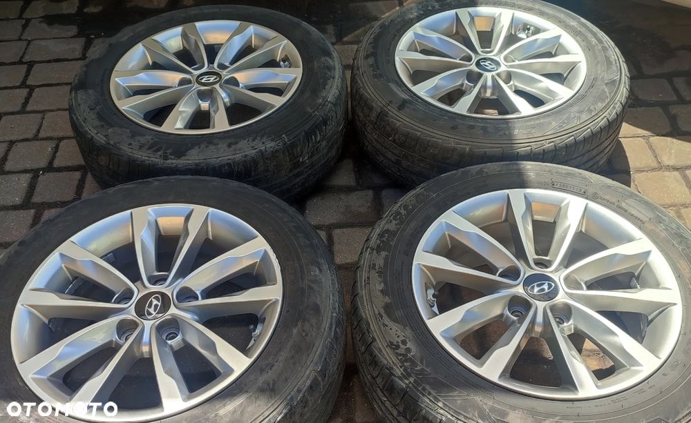 Felgi Aluminiowe Oryg. Hyundai i40 Kia 16 Cali 7Jx16 5x114,3 Et40 Ø67,1mm  Czujniki Ciśnienia Tpms 52910-3Z610 Starogard Gdański - 1