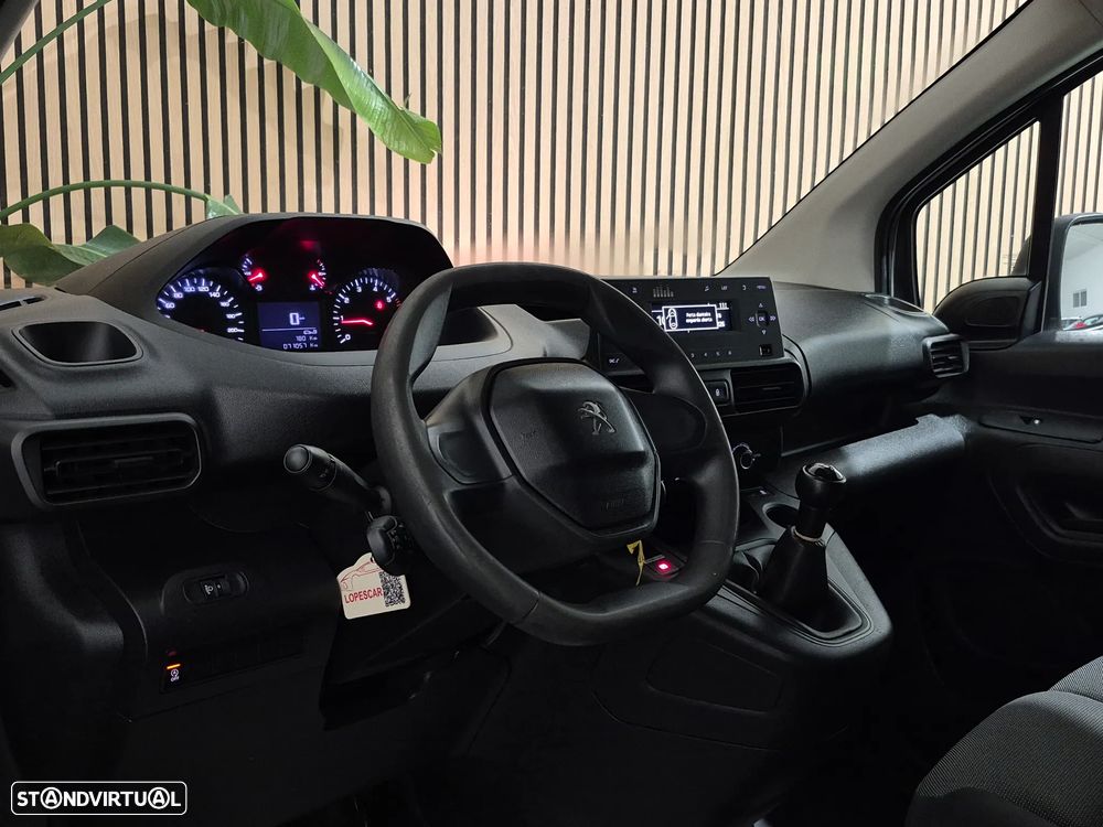 Peugeot Partner LONGA - 70.000KMS | GARANTIA | NACIONAL - 3 LUGARES - 12