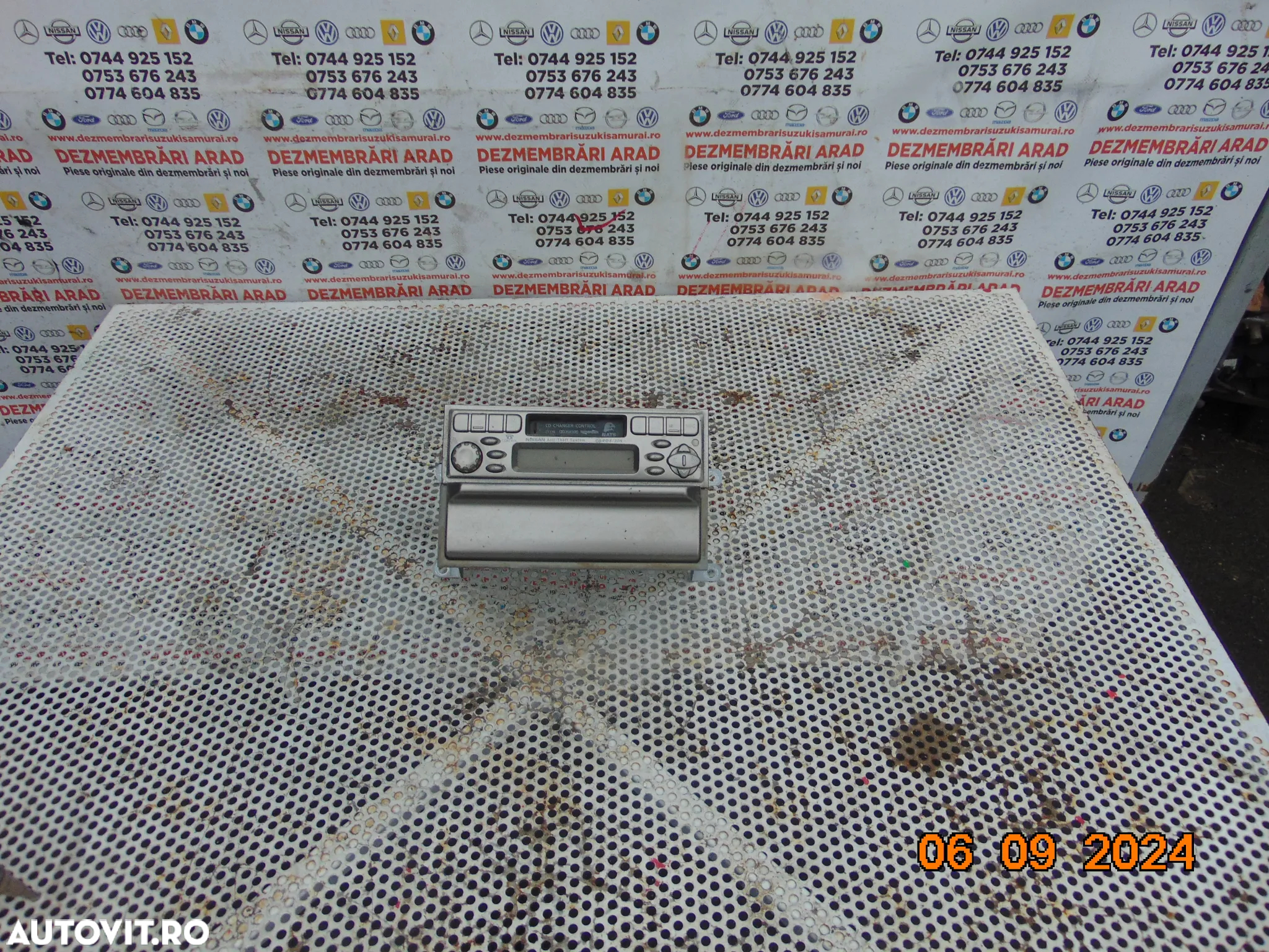 Cd Nissan X trail t 30 2001-2007 radio cd magazie cd radio cd - 3