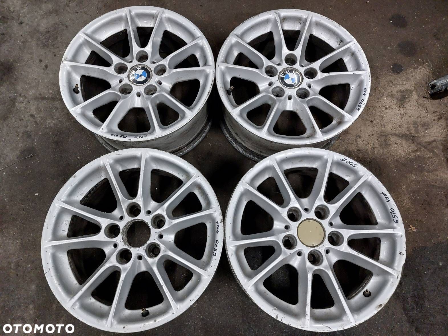 FELGI ALUMINIOWE 4SZT 5x120 7Jx16 ET20 FI74,1 BMW E39 6756230 - 1