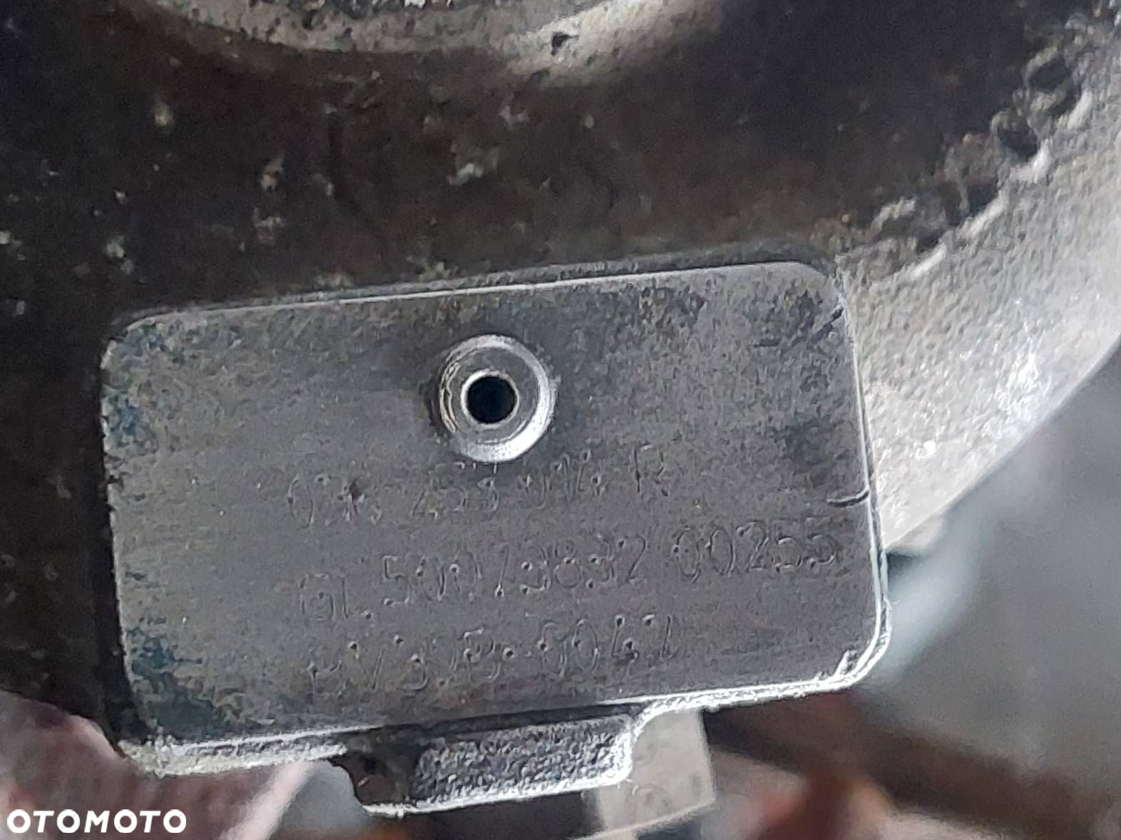 SILNIK DIESEL SŁUPEK + TURBO SHARAN MK1 LIFT 1.9 TDI ASZ 038253014R - 4