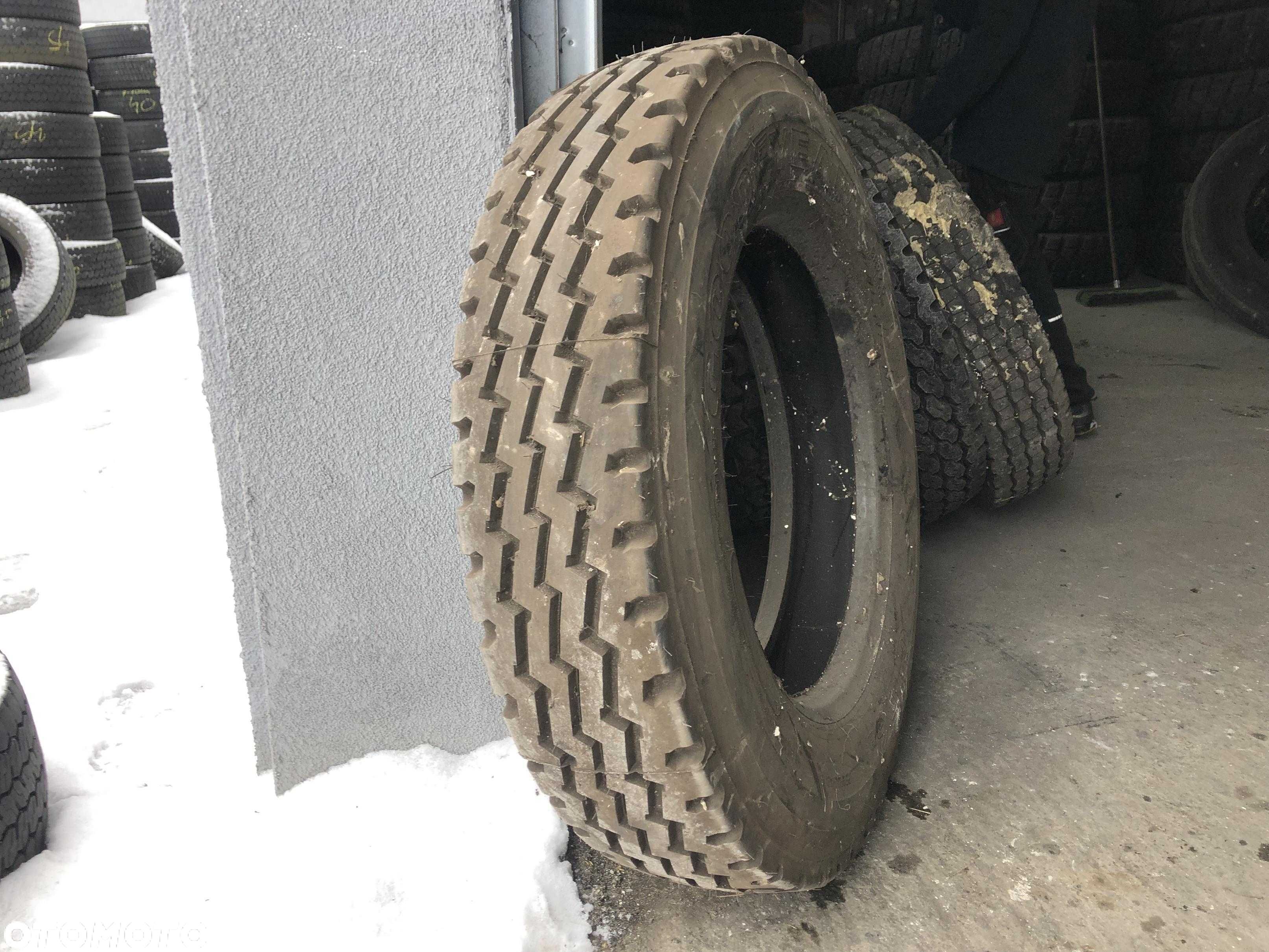 Opona Używana 9r22.5 Goodyear G168 100% Bieżnika Możliwa Wysyłka - 1