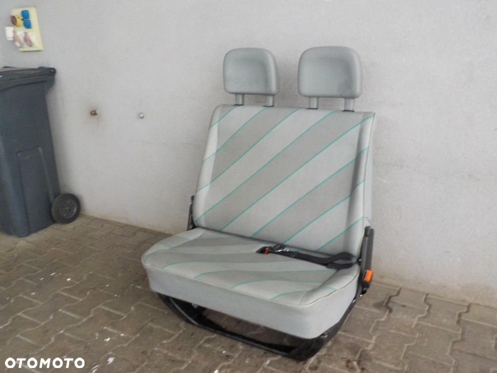 VW T4 SIEDZENIE FOTEL DWÓJKA PODWÓJNY PRZÓD - 2