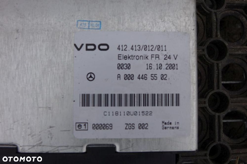 STEROWNIK VDO FR MERCEDES ATEGO A0004465502 - 5